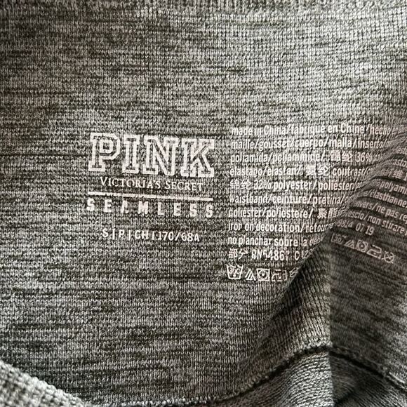 Victorias Secret PINK heathered green leggings | Small - Picture 7 of 7